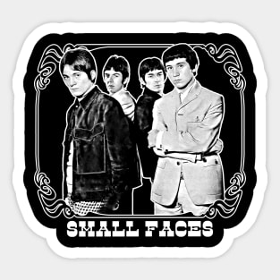 Small Faces / Original Retro Fan Design Sticker